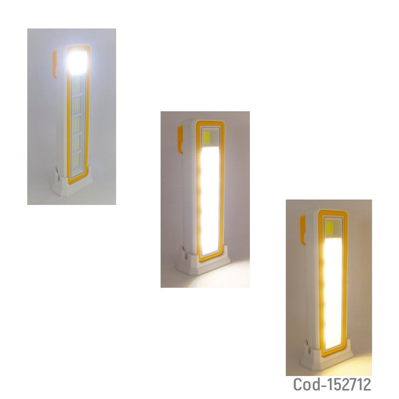 Lampara solar led dou color modelo kk-125 de 125 led mas 1 cob mayorista — imagen 3