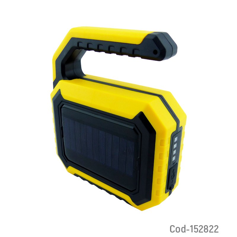 Linterna led solar de 2 led mas 4 cob modelo yj-c01 recargable. mayorista — imagen 2