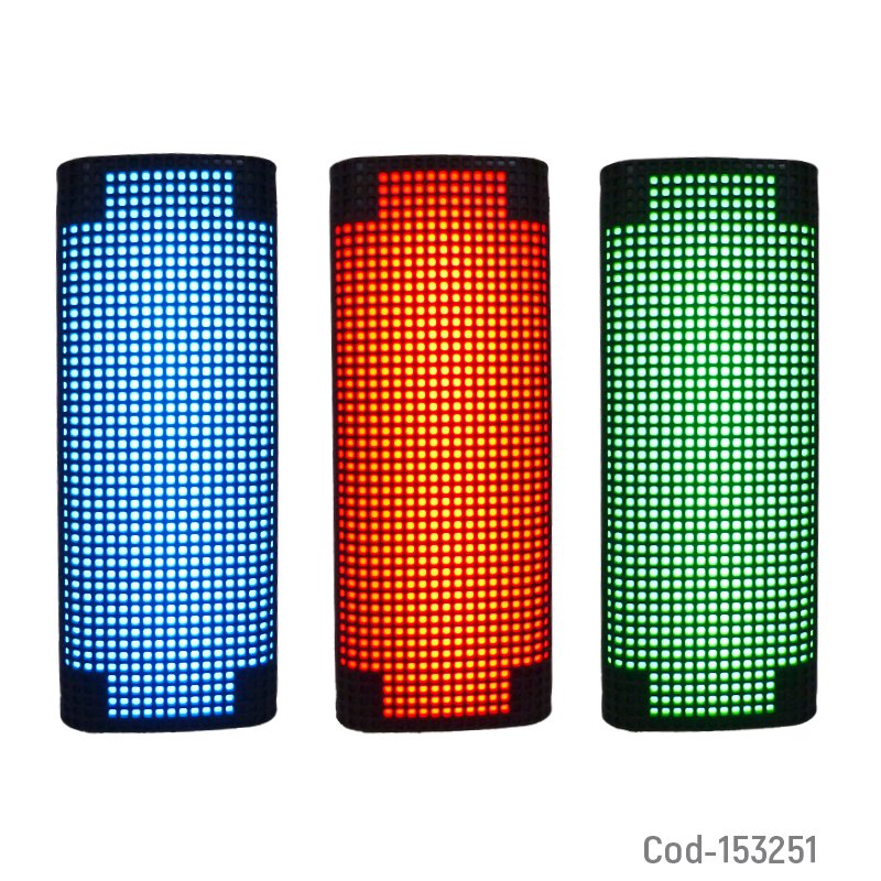 Parlante recargable modelo ms2230 bluetooth con luz rgb y variedad de colores. mayorista — imagen 2