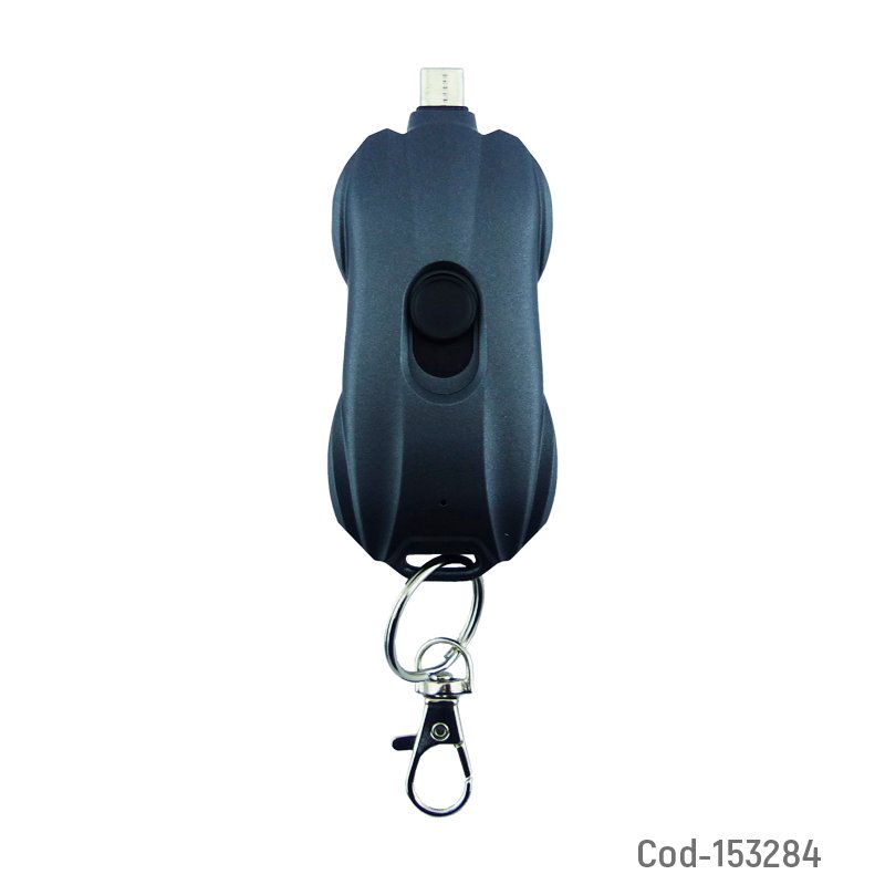 Bateria de emergencia mini type -c portable tipo llavero - pack de 10 unidades mayorista — imagen 2