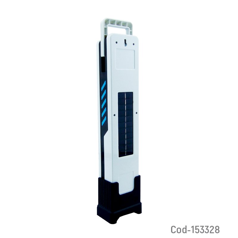 Lampara solar led modelo hel-3899t-1 de 2 tubos mas 1 cob y 30 watts, usb recargable. mayorista — imagen 2