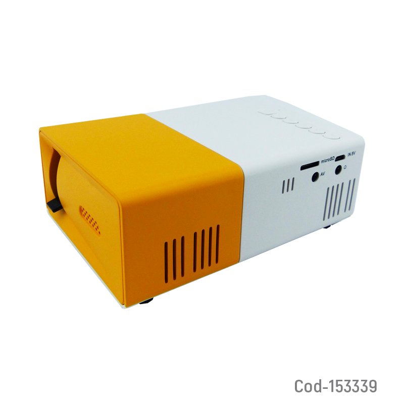 Proyector led multimedia con conexion hdmi, vga, av y micro sd. control remoto mayorista — imagen 2