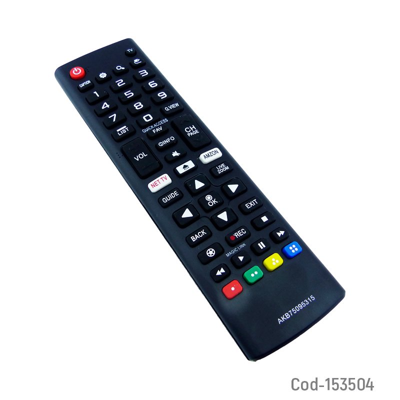Control Remoto Universal Para LG Compatible Con HIPV, LCD Y Plasma. 16.6 cm x 4.2 cm x 2.2 cm por mayor en Chile