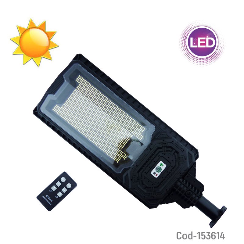 Foco con brazo solar de 800 watt, 1103 led modelo w-7115-2 con control remoto mayorista — imagen 4