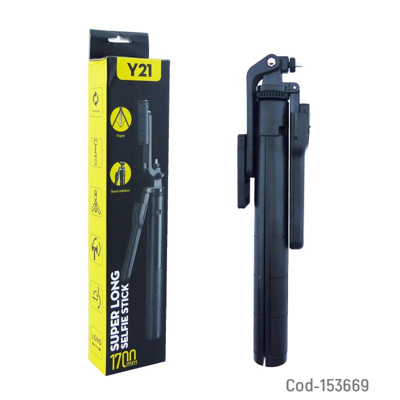 Monopod 7 elementos marca bluet modelo y-21 con tripode mas estabilizador mayorista — imagen 2