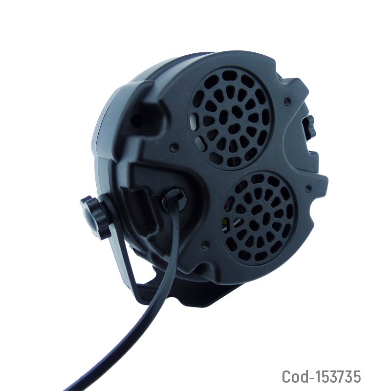Luz disco rgb de 12 led ritmico con control remoto mayorista — imagen 2