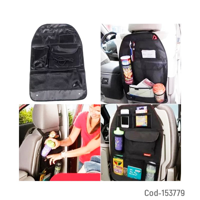 Organizador para respaldo asiento de auto marca estcar - pack de 10 unidades mayorista — imagen 2