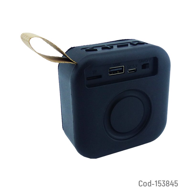 Parlante recargable modelo t5 bluetooth mini tela, portable con usb, tf y fm. - pack de 10 unidades mayorista — imagen 2