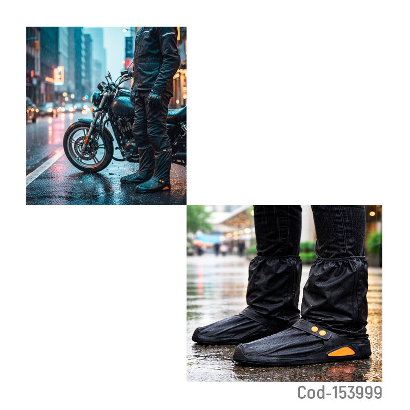 Funda para zapato impermeable marca riders variedad en tallas mayorista — imagen 2
