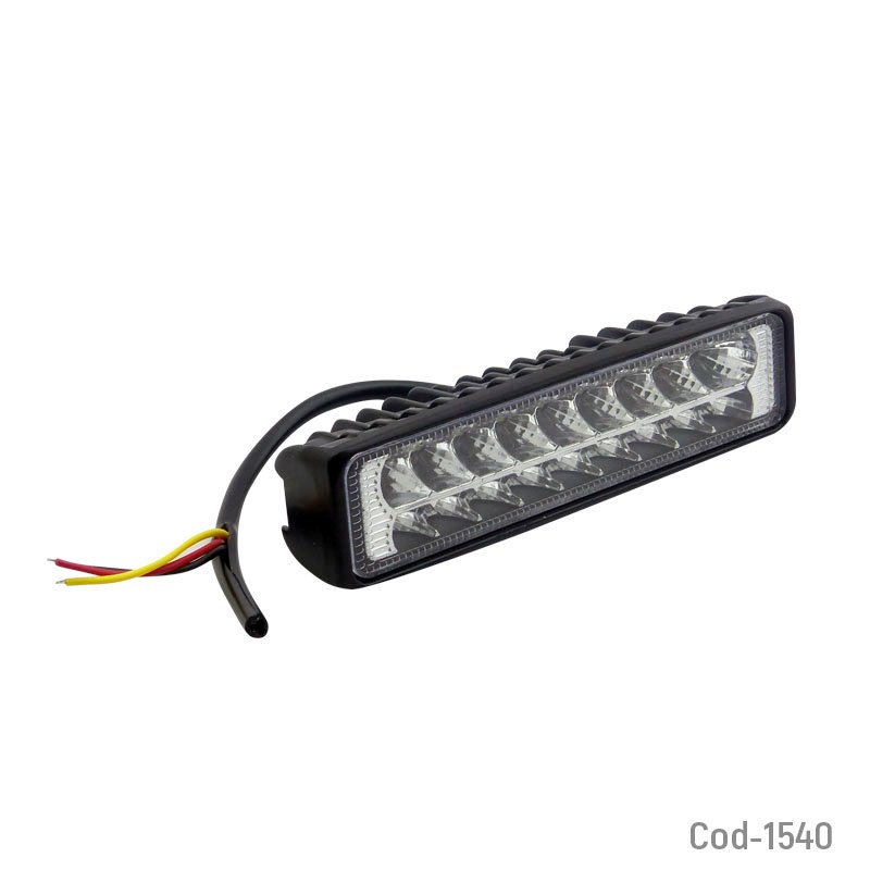 Neblinero duo 18 led 12v. rectangular. set x1. mayorista — imagen 4