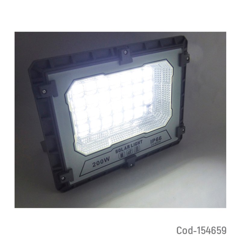 Proyector solar led de 200 watt de 328 led con panel y control remoto mayorista — imagen 3