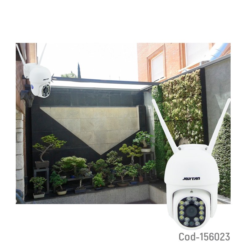 Camara de vigilancia ip externa de 16 led marca jortan modelo 8159qj dual band 2.4/5g y app yoosee mayorista — imagen 2