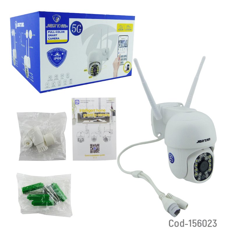 Camara de vigilancia ip externa de 16 led marca jortan modelo 8159qj dual band 2.4/5g y app yoosee mayorista — imagen 3