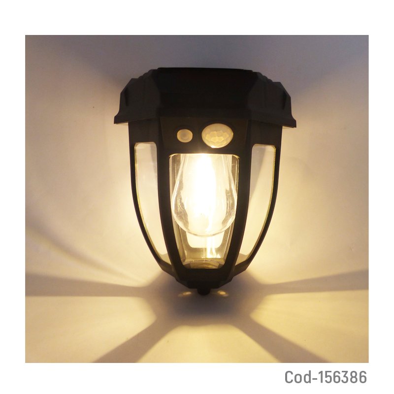 Farol led solar modelo ww-669-1 de luz fija con sensor mayorista — imagen 2