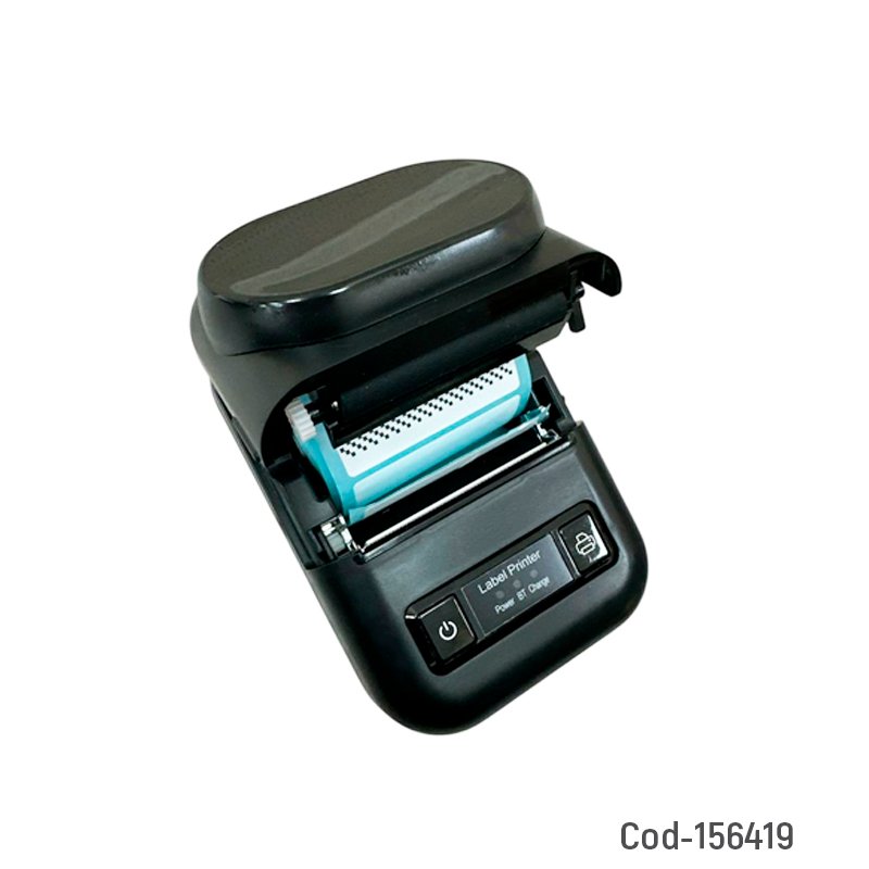 Impresora termica mini de etiquetas, bluetooth, modelo pt-260, con regulador hasta 58 mm. recargable. mayorista — imagen 2