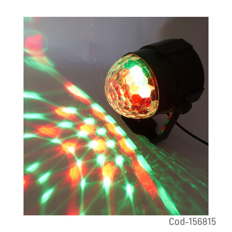 Led magic mini, con usb, ritmica, en caja. mayorista — imagen 2