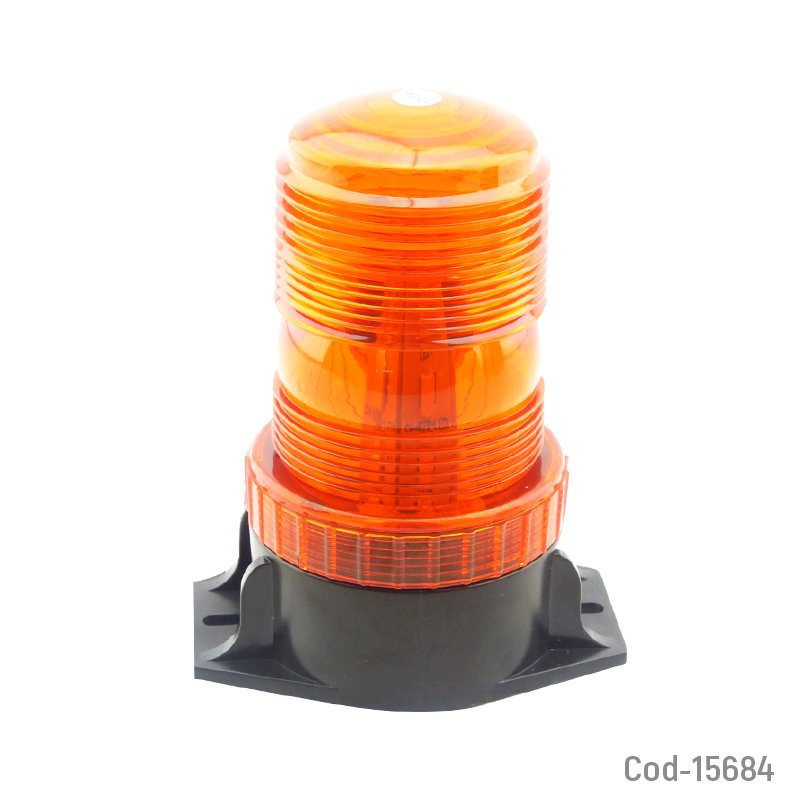 Baliza led strobo 30 led ambar, apernable, 12/24 volt. en caja. mayorista — imagen 3