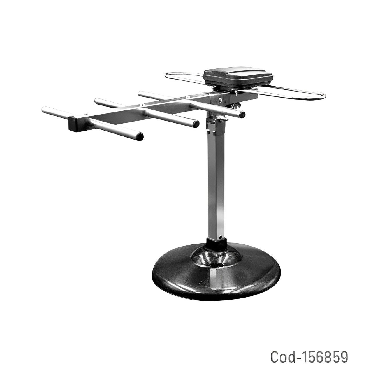 Antena TV Digital Modelo HY-08 Con Cable De 5 Metros IDEAL Para Balcon O Terraza. 28cm x 21cm x 7cm por mayor en Chile