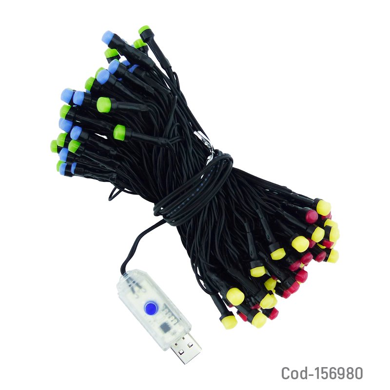Guirnalda LED USB Multicolor De 10 Mts 10 Mts por mayor en Chile