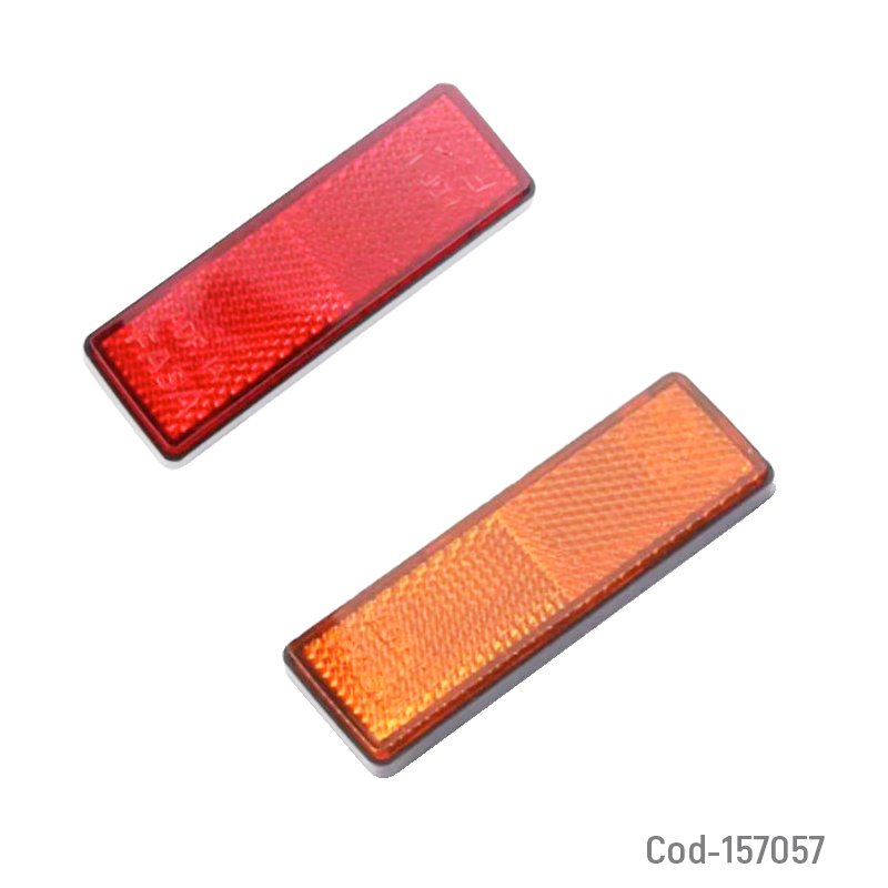 Reflectante rectangular para moto marca maxeed - pack de 10 unidades mayorista — imagen 2