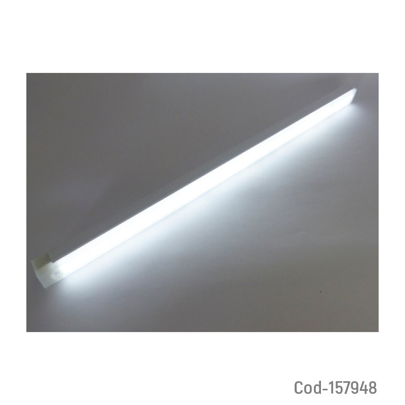 Luz de 36 led barra de 50 cm con sensor de movimiento en luz blanca recargable - pack de 10 unidades mayorista — imagen 2