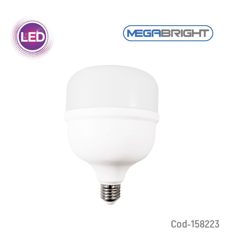 Ampolleta led megabrigth e-27 de 20 watts high power de luz fria 6.500k certificada. - pack de 10 unidades mayorista — imagen 3