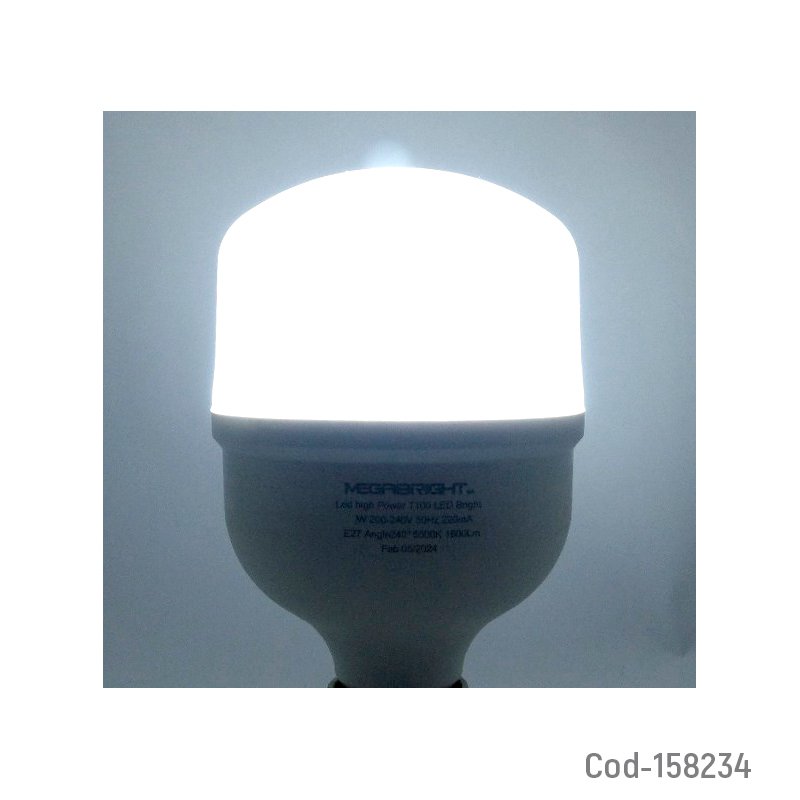 Ampolleta led marca megabrigth e-27 de 30 watts high power de luz fria 6.500k certificada. mayorista — imagen 2