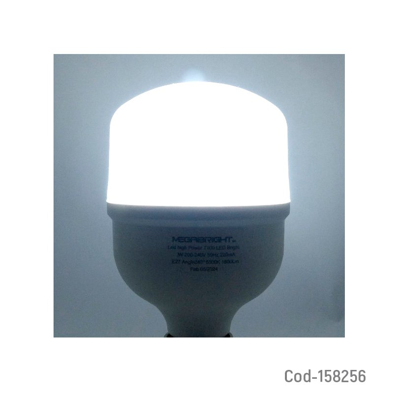 Ampolleta led megabrigth e-27 de 60 watt high power de luz fria 6.500k certificada. mayorista — imagen 2