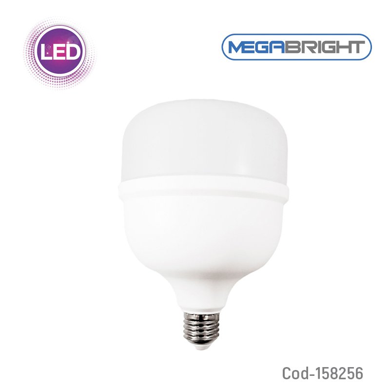 Ampolleta led megabrigth e-27 de 60 watt high power de luz fria 6.500k certificada. mayorista — imagen 3