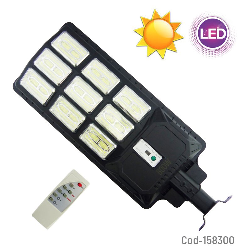 Foco con brazo solar de 800 watt y 666 led con control remoto. mayorista — imagen 4