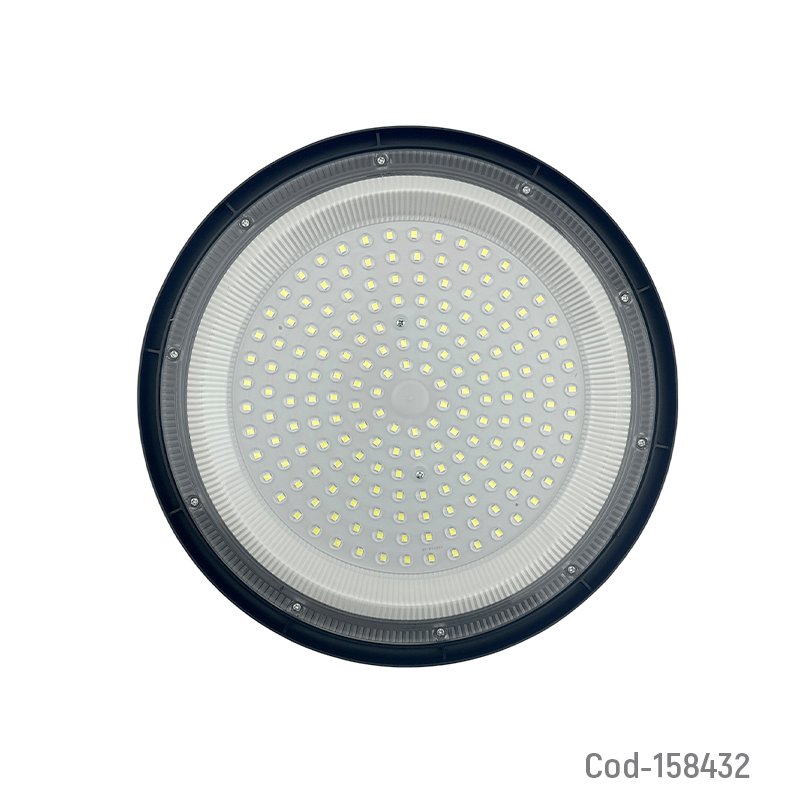 Campana led de 300 watt, con 180 led tipo ufo, modelo spain. de metal con gancho. mayorista — imagen 3