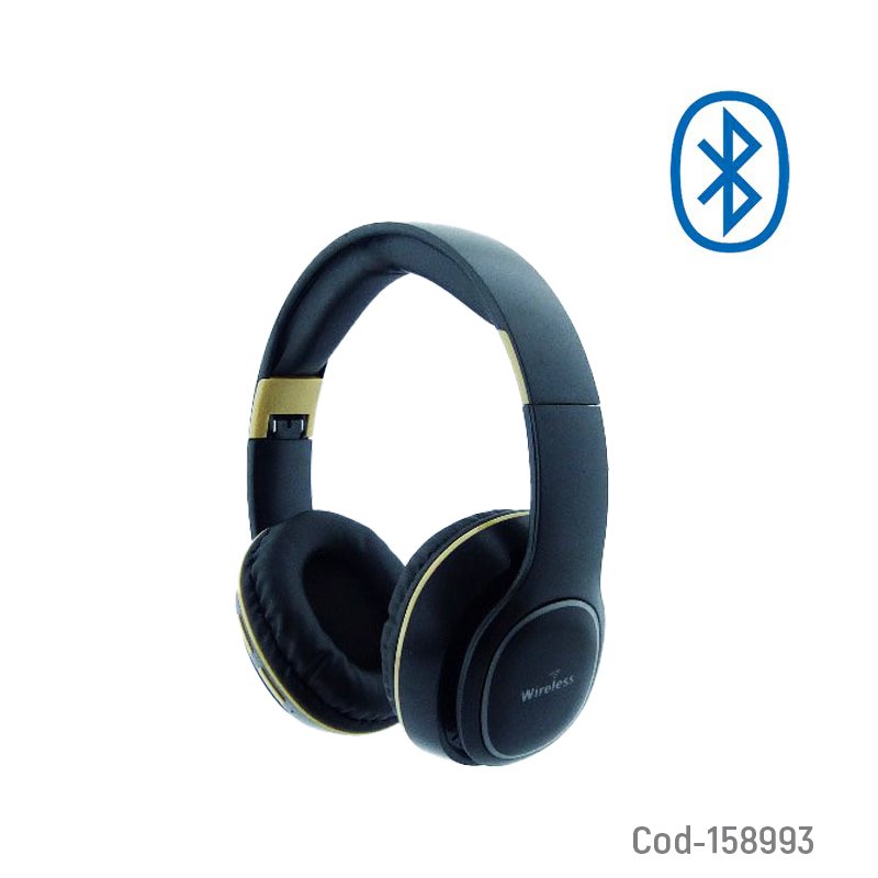 Audifono cintillo bluetooth modelo ain-730l con luz y conexiones tf-aux, radio fm. recargable. mayorista — imagen 5