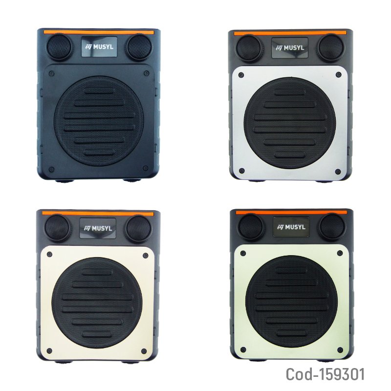 Parlante solar recargable modelo pm-19sun marca musyl conexion bluetooth, fm, tf, usb. mayorista — imagen 3