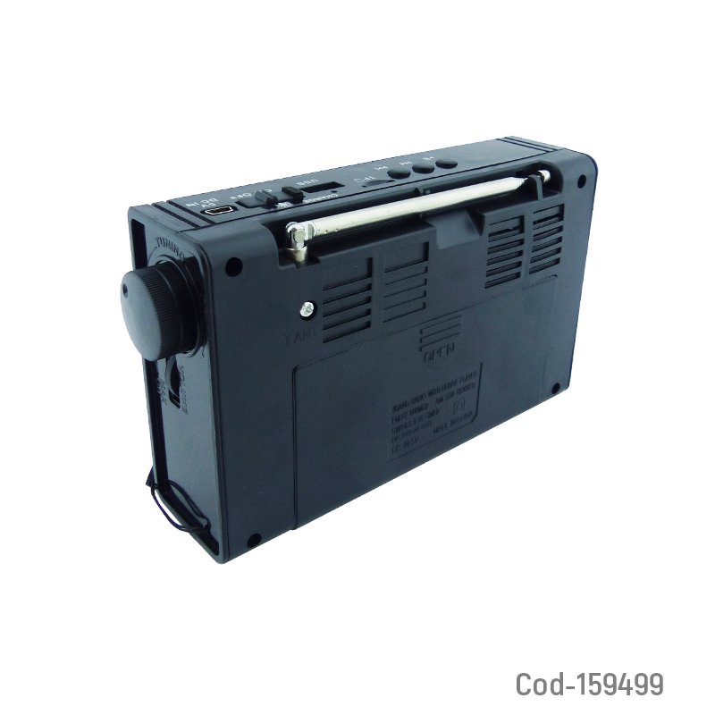Radio multibanda marca cnbahe modelo bh-1520 conexion bluetooth 8 bandas y linterna. recargable. mayorista — imagen 2