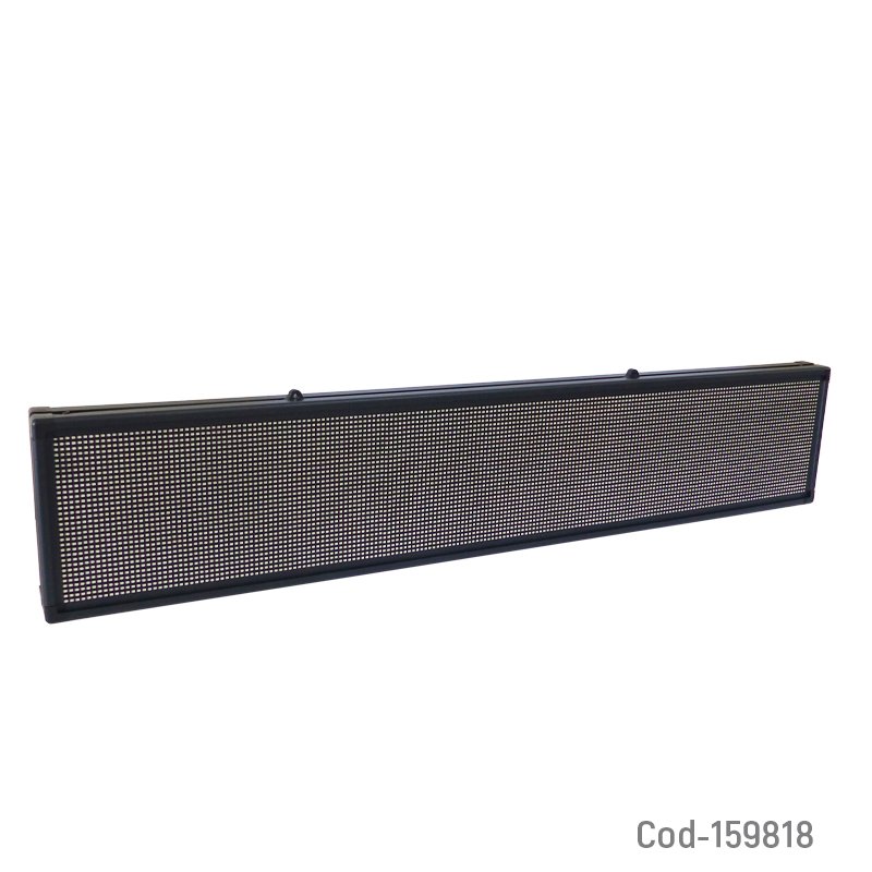 Letrero LED Rojo Wifi De 1 Mts X 20 Cm Con 6411 LED P5. 1 Mts x 20 Cm. por mayor en Chile