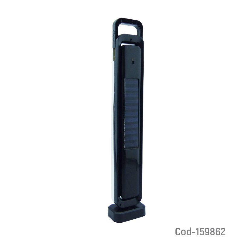 Lampara solar de 51 led mas 3 led cob duo color modelo hel-6889t a 45 watt recargable type-c e indicador de carga. mayorista — imagen 2