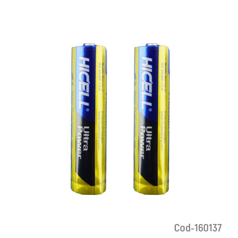 Pila marca hicell aaa alkaline de 1.5 volt - pack de 20 unidades mayorista — imagen 2