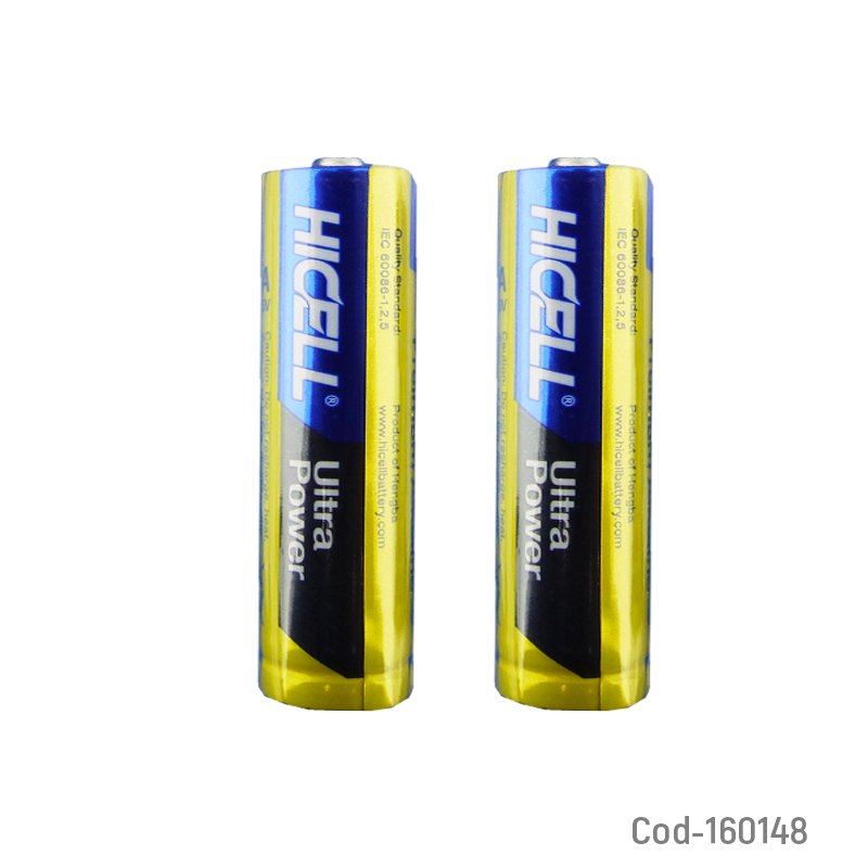 Pila marca hicell aa alkaline de 1.5 volt - pack de 10 unidades mayorista — imagen 2