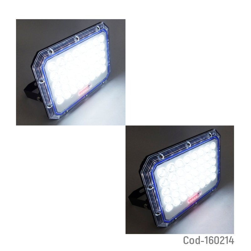 Proyector solar led 2000 watt con panel solar marca jortan en pvc de 160 led modelo zy2000 con control. mayorista — imagen 3