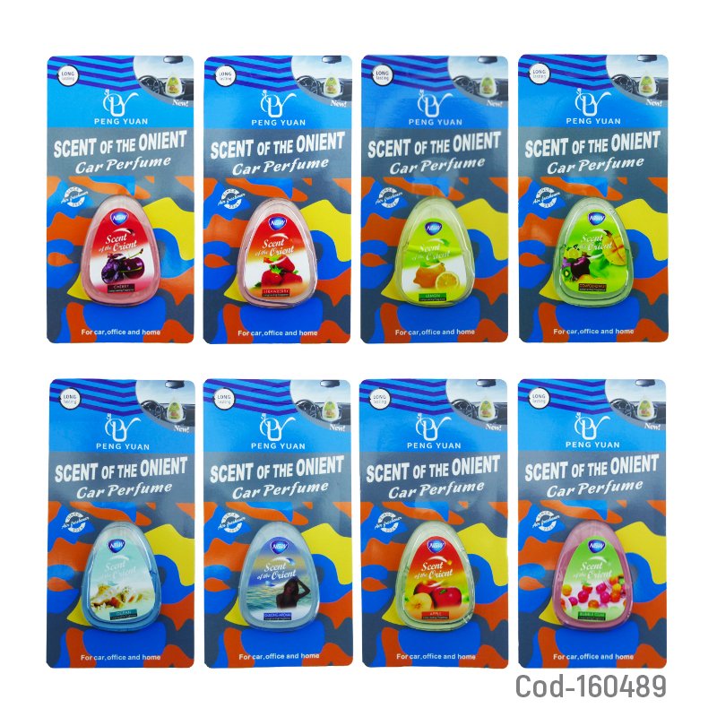 Desodorante para auto marca peng yuan con variedad de aromas. - pack de 20 unidades mayorista — imagen 2
