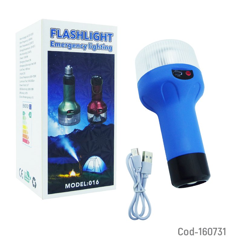Ampolleta led recargable usb modelo 016 para colgar mayorista — imagen 5