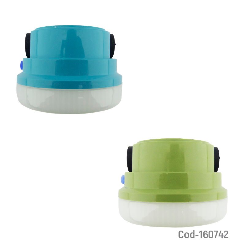 Lampara solar led para camping modelo dpk-100 para colgar recargable y de luz blanca-baliza- linterna. mayorista — imagen 4