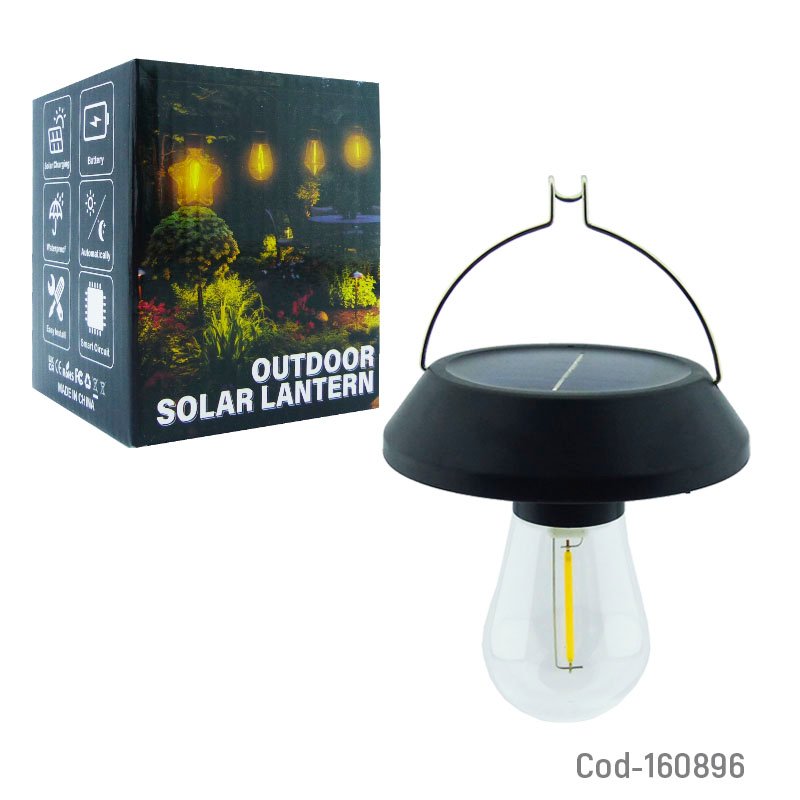 Ampolleta solar led hilo cob para colgar en 3 diseños recargable mayorista — imagen 5