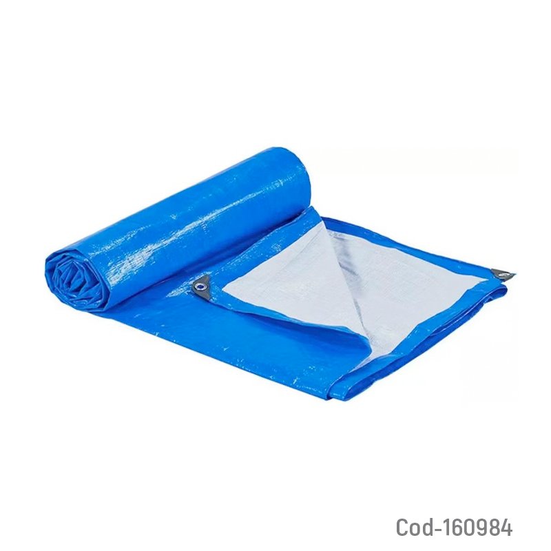 Lona Carpa Multiuso Impermeable Azul Con Ojales De 5 X 3 Metros. 5 Mts x 3 Mts por mayor en Chile