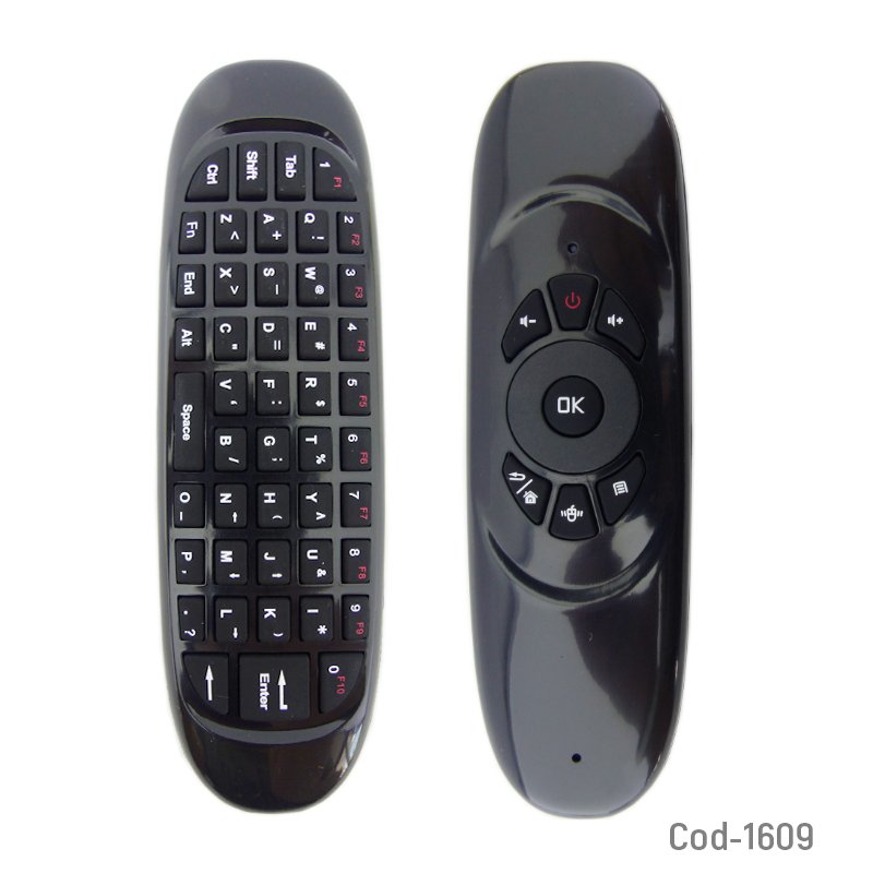 Air mouse, teclado para smart tv, tv box, pc, smartphone. recargable. mayorista — imagen 3