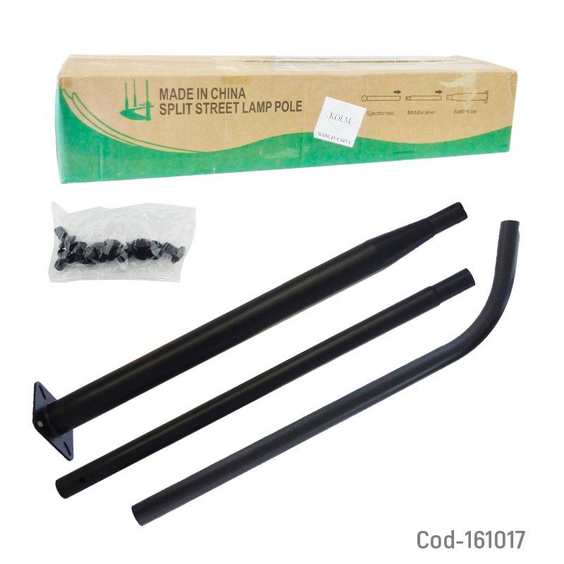 Poste de metal para foco solar de 3 metros y diametro de 48 mm mayorista — imagen 2