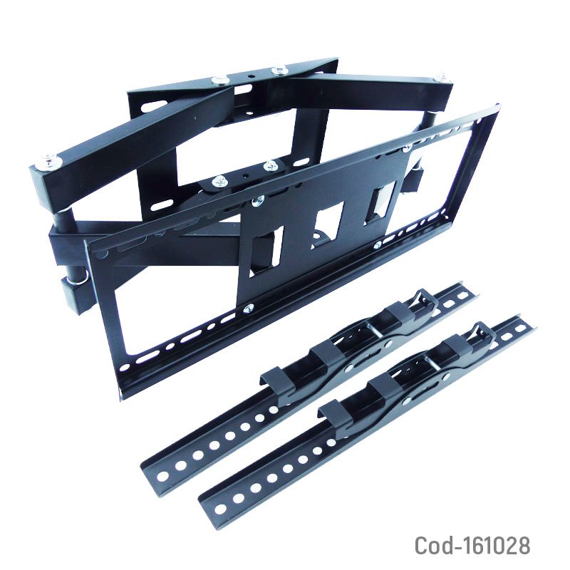 Soporte para tv de 25 a 65 pulgadas modelo ht-402 con doble brazo, inclinacion y soporta hasta 50 kg mayorista — imagen 2