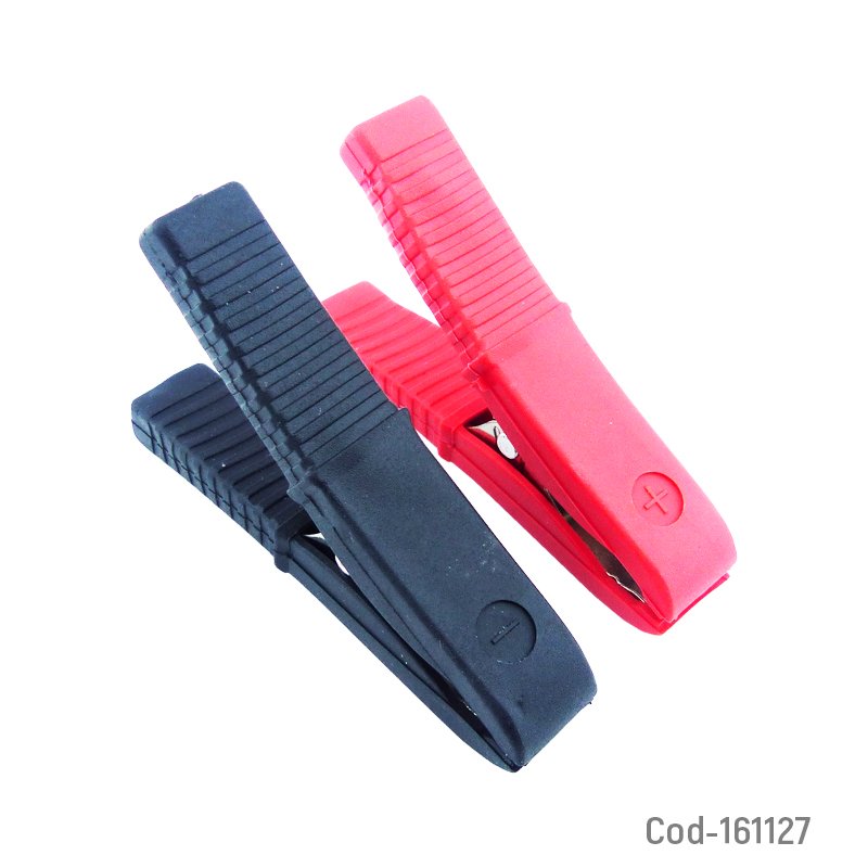 Pinza para bateria con proteccion de 8 mm negra y roja por 1 pieza. - pack de 50 unidades mayorista — imagen 3