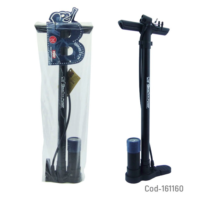Bombin profesional con medidor de libras marca buster modelo 235, variedad de colores. mayorista — imagen 4