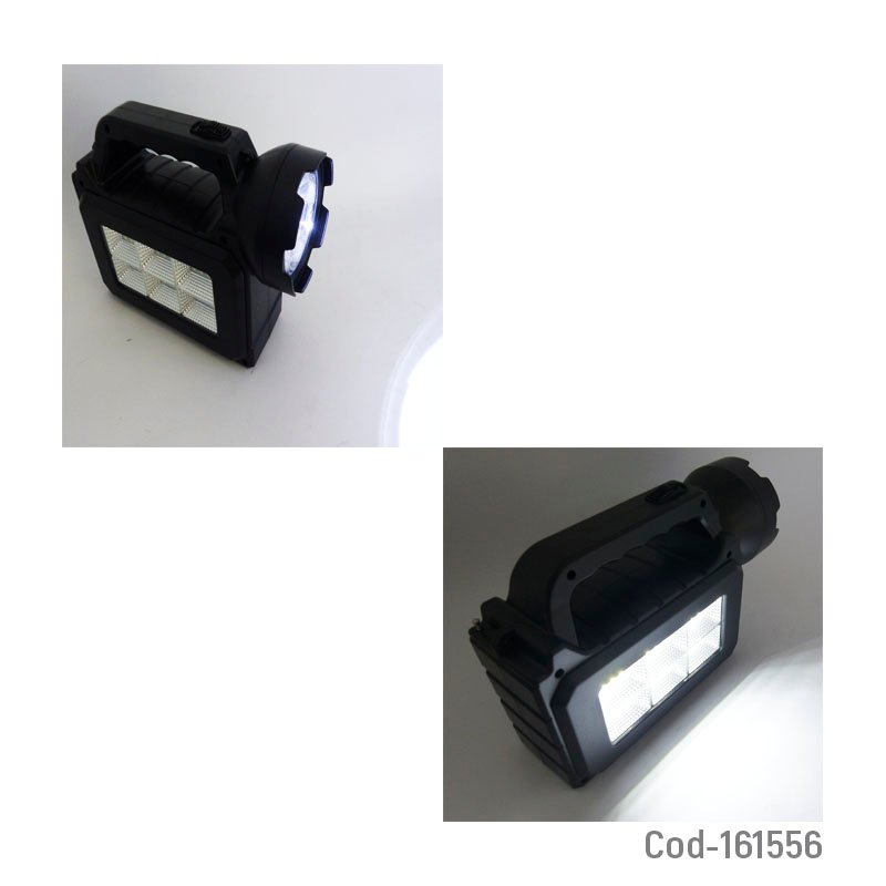 Kit linterna solar portatil marca gd-plus modelo gd-p30 con 3 ampolletas y radio fm. mayorista — imagen 3